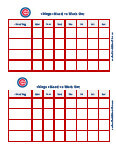 chicago cubs behavior chart